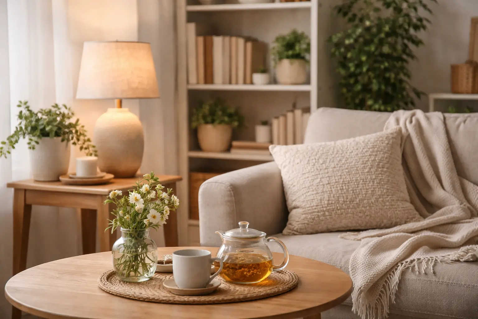 Peaceful office detail